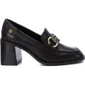 Carmela for woman. 16112701-NEGRO Leather moccasins 161127 (39), Black, 5 to 8 cm, None, Casual, Classic