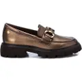 Carmela for woman. 16199102-BRONCE Leather loafers 161991 bronze (37), Flat, None, Casual