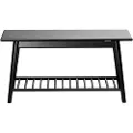 Cinas CinasEntrebenk Noble med skohylle 90x35 cmSvartBenkerFra Homeroom