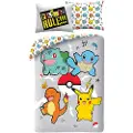 Halantex Pokémon Dynetrekksett Versjon 5/nordisk Trekk 140x200 Cm 70x90 Cm