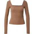 Urban Classics Rib Squared Neckline Langarmet T-skjorte