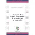 Editions L'Harmattan LES LANGUES DANS L'ESPACE FRANCOPHONE : DE LA COEXISTENCE AU PARTENARIAT