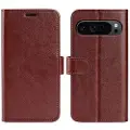 Mtp Products Google Pixel 9 Pro XL Lommebok-deksel med Magnetisk Lukning - Brun