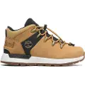Timberland for boy. TB0A6BXDEJS1 Sprint Trekker mid-top leather lace-up shoes yellow (34), Flat, Laces, Casual, Sport, Outdoor, children's f