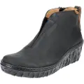 El naturalista for woman. 251681101005_001 Leather Ankle Boots N5168 Myth Yggdrasil black (41), 5 to 8 cm, Zip, Casual