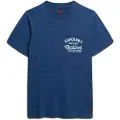 Superdry Copper Label Chest Graphic Kortarmet T-skjorte