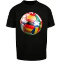 Mister tee Football´s Coming Home Europe Tour Kortarmet T-skjorte