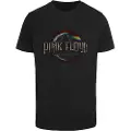 Mc Clothes Pink Floyd Dark Side Of The Moon Circular Logo Kortarmet T-skjorte