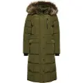 Superdry Longline Faux Fur Everest Jakke