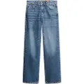 Superdry Mid Rise Wide Leg Jeans