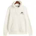 Gant for man. 2047084 Archive Shield Hoodie Medium White (XXL), Casual, Cotton, Long sleeve