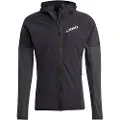 Adidas Terrex Techrock Wind Fleece Fleecejakke Med Full Glidelås