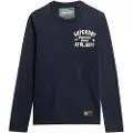 Superdry Vintage Athletic Chest Langarmet T-skjorte