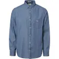 Gant Reg Indigo Bd Skjorte Med Lange Ermer