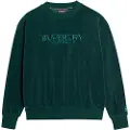 Superdry Velour Graphic Boxy Crew Collegegenser