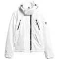 Superdry for woman. W5011679A Mountain SD-Windcheater windbreaker jacket white (M), Casual, Polyester, Long sleeve