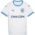 Puma Olympique Marseille 24/25 Hjem Junior T-skjorte Med Korte Ermer