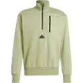 Adidas City Escape Fleece Halv Glidelås Genser
