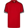 Urban Classics Oversized Stripes Mesh Kortarmet T-skjorte