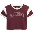 Superdry Athletic Graphic Ringer Kortarmet T-skjorte