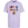 Mister tee Hey It Or Love It Oversize Kortarmet T-skjorte