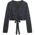 Superdry Vintage Tie Front Langermet Bluse