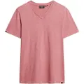 Superdry Slub Kort Ermet V-hals T-skjorte
