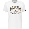 Alpha industries College Camo T Kortarmet T-skjorte