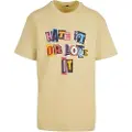 Mister tee Hey It Or Love It Oversize Kortarmet T-skjorte