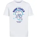 Mister tee Natural Born Gamer Vintage Kids T-skjorte hvit