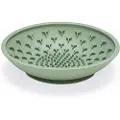 Beeztees silikon slikkematte skål - grønn: L 19 x B 19 x H 4,5 cm