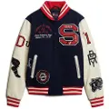 Superdry College Varsity Patched Bomberjakke