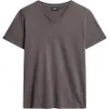 Superdry Slub Kort Ermet V-hals T-skjorte