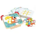 Janod I Am Learning Colours Magnetic Chips Pedagogisk Leketøy