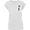 Mc Clothes Girl Floating Away Kortarmet T-skjorte