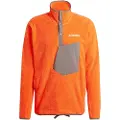 Adidas Xpl Pile Snap Fleecejakke Med Full Glidelås