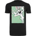 Mc Clothes Looney Tunes Bugs Bunny Funny Face Kortarmet T-skjorte