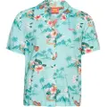 Superdry Vintage Beach Resort Kortarmet Skjorte