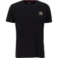 Alpha industries Camo Logo Puff Print Bp T Kortarmet T-skjorte