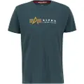 Alpha industries Label Kortarmet T-skjorte