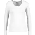 Gant for woman. 4203492 Long sleeve T-shirt with round neckline white (XS), Casual, Cotton
