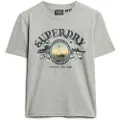 Superdry Travel Souvenir Relaxed Kortarmet T-skjorte