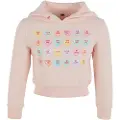 Mister tee Sweet Heart Candy Cropped Hettegenser
