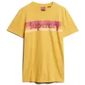 Superdry Retro Stripe Logo Kortarmet T-skjorte