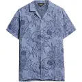 Superdry Open Collar Print Kortarmet Skjorte