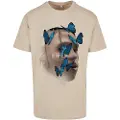 Mister tee Le Papillon Oversize Kortarmet T-skjorte
