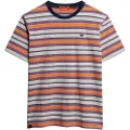 Superdry Relaxed Fit Stripe Kortarmet T-skjorte