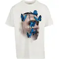 Mister tee Le Papillon Oversize Kortarmet T-skjorte