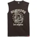 Superdry Tattoo Graphic Ermeløs T-skjorte