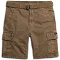 Superdry for man. M7110434A Cargo shorts Heavy brown (30), Casual, Cotton